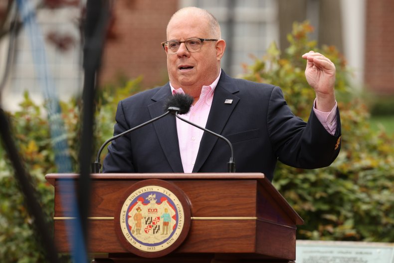 Maryland Governor Larry Hogan unemployment insurance fraud
