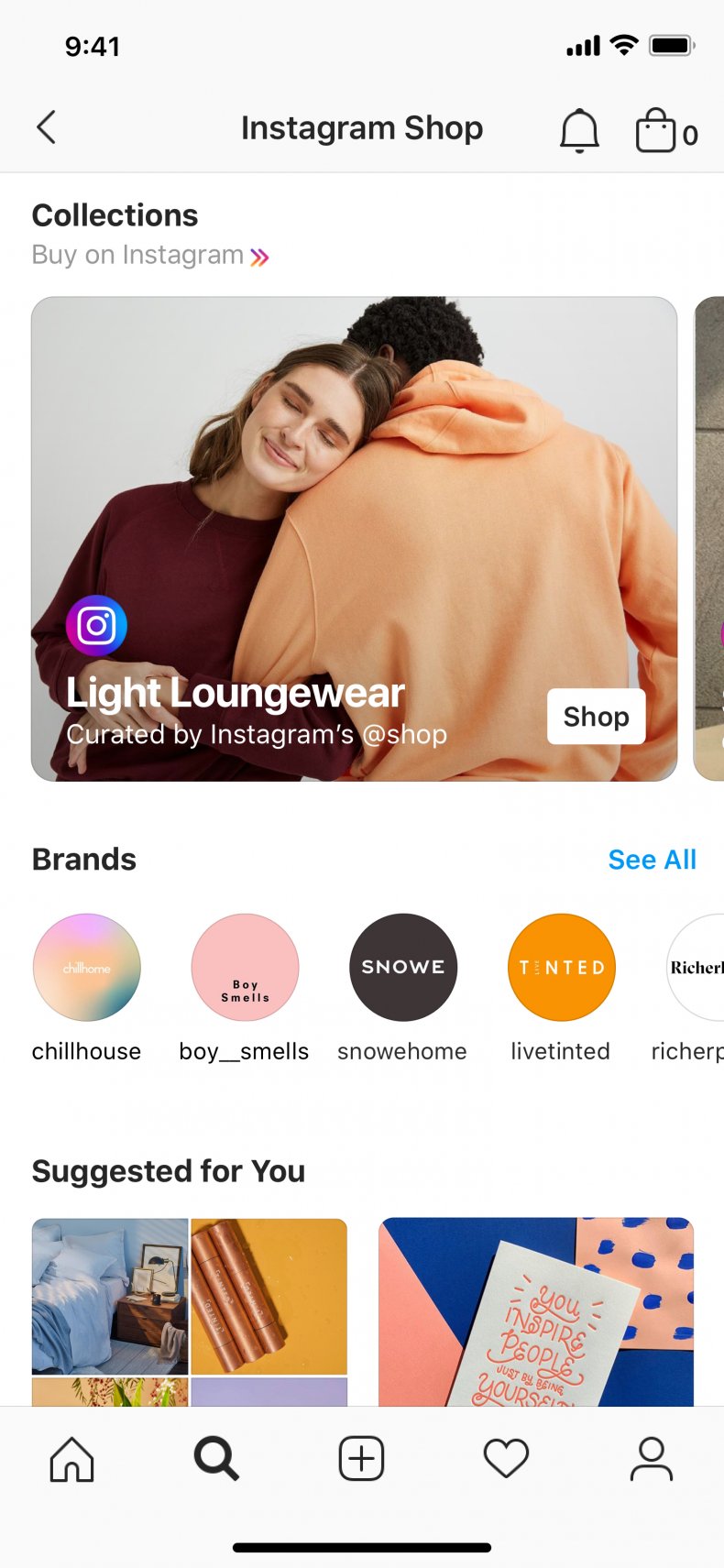 Instagram shopping