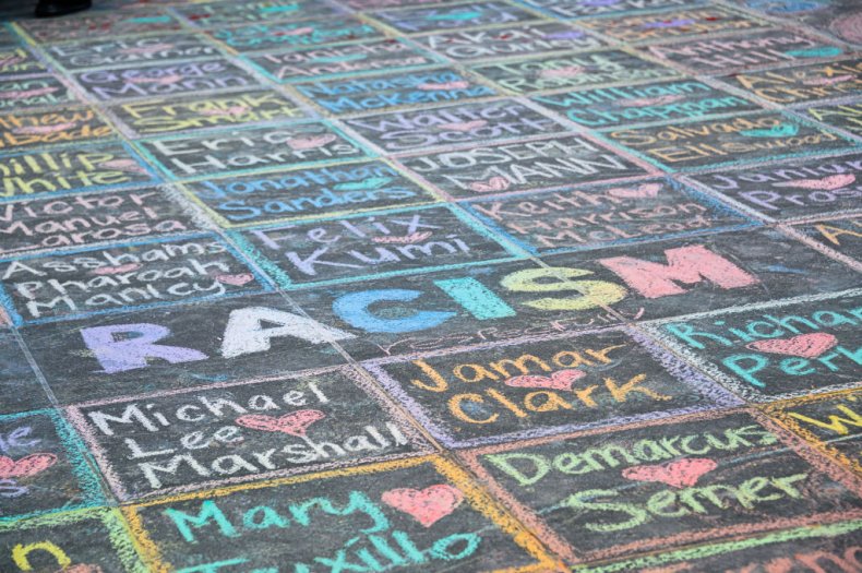 Activist Chalk Art