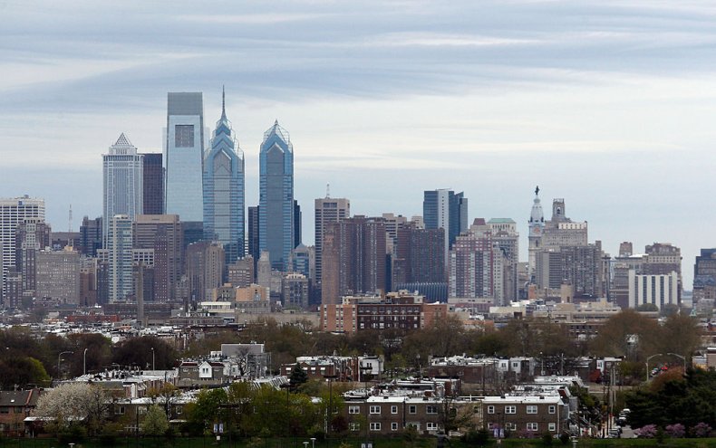 Philadelphia city skyline
