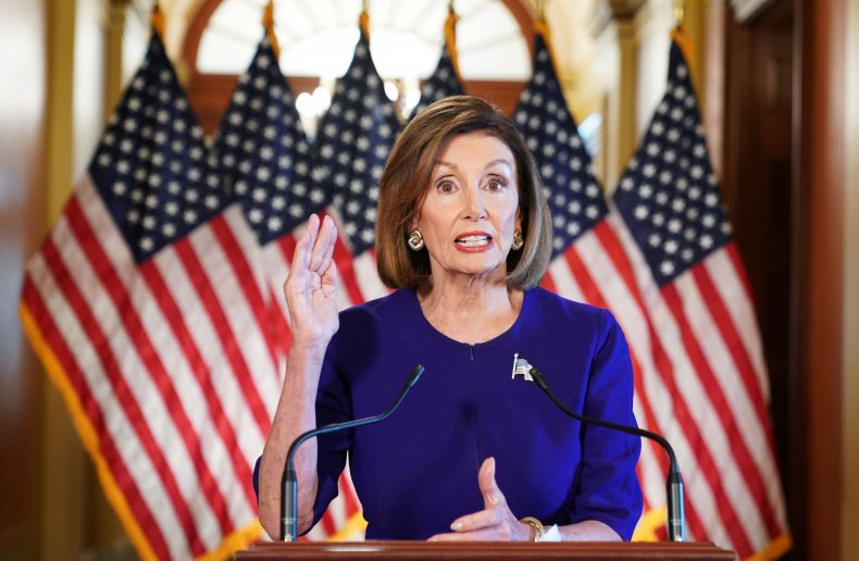 US Speaker of the House Nancy Pelosi