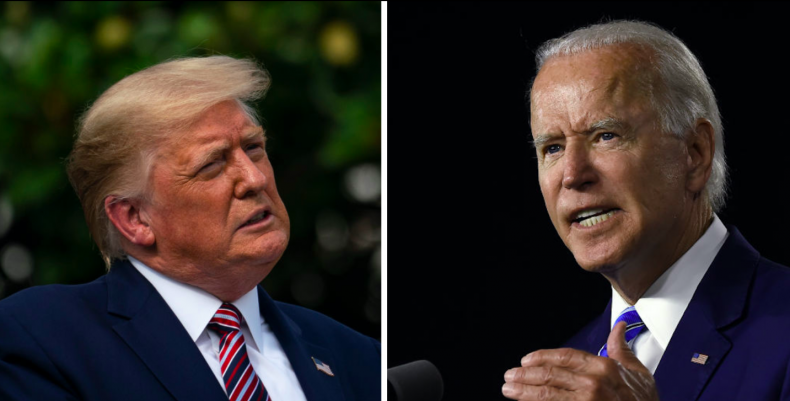 Trump and Biden