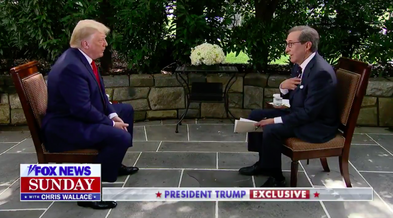 Trump and Wallace Trump and Wallace