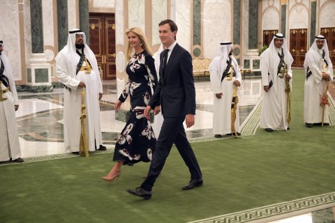 Jared Kushner Ivanka Trump Saudi Arabia visit