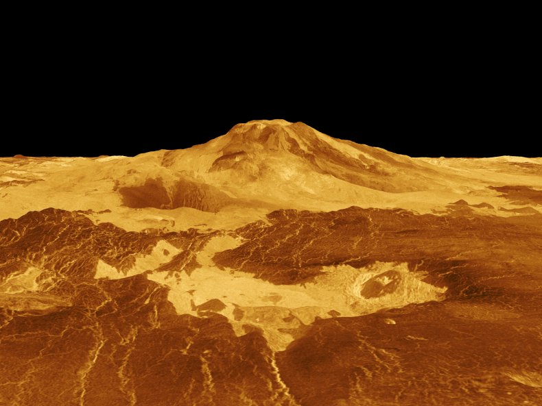 Maat Mons, volcano