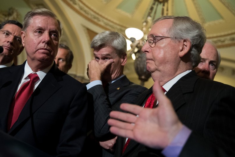 senate republicans mcconnell graham fundraising