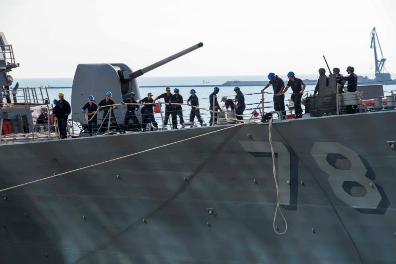 uss, porter, navy, ukraine, black, sea