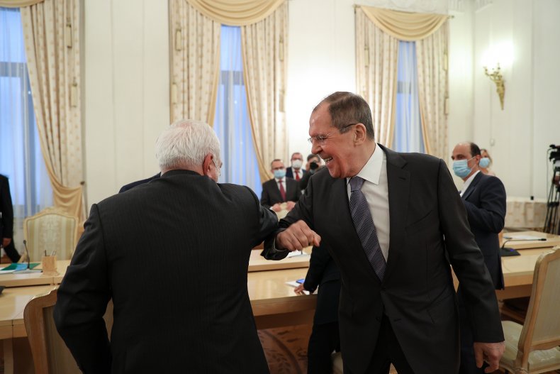 iran, zarif, russia, lavrov, moscow, talks