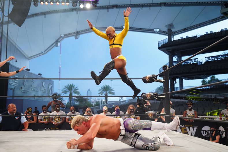 aew dynamite sonny kiss cody tnt championship