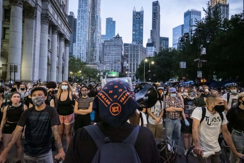 New York City protest Manhattan June 2020