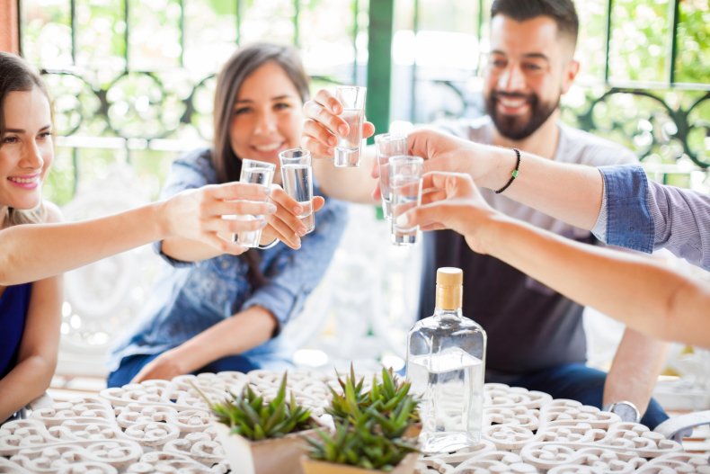iStock Drinking Tequila iStock Drinking Tequila