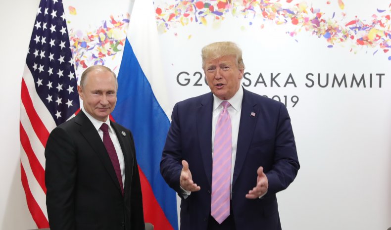 Trump and Putin at G20 Summit