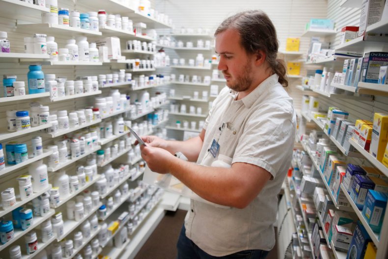 Man filling prescription in Utah