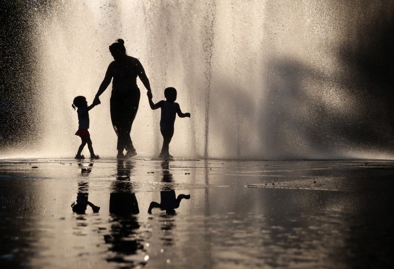 A Mother and Her Children