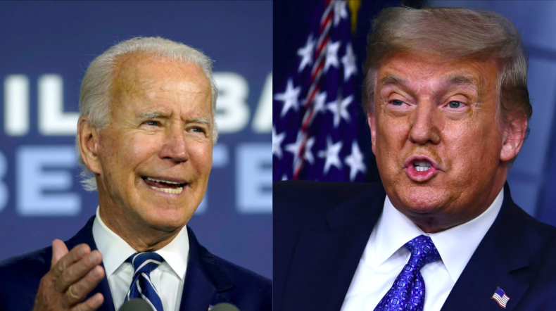 Joe Biden and Donald Trump