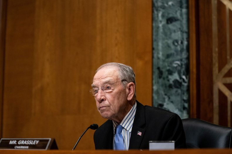 Senate Finance Committee Chairman Chuck Grassley