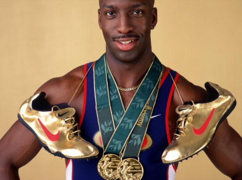 Michael Johnson 1996 Olympics