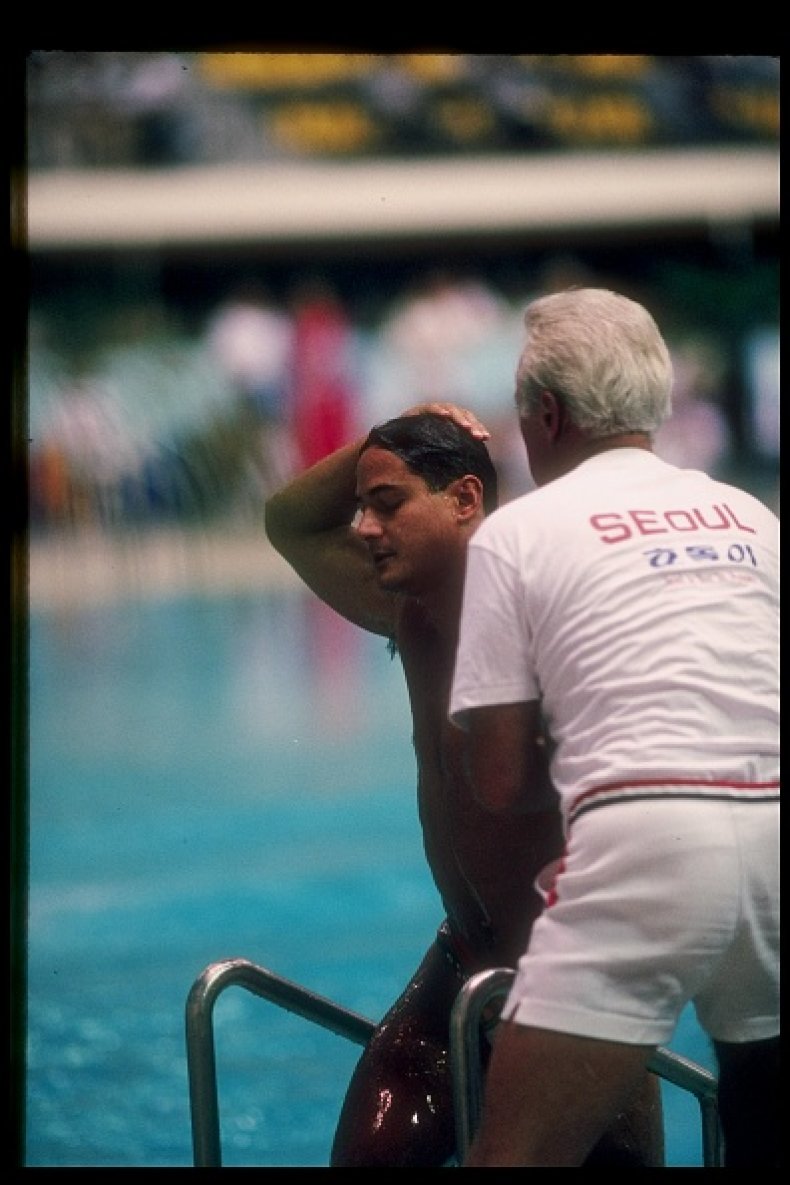 Greg Louganis 1988 Seoul Olympics