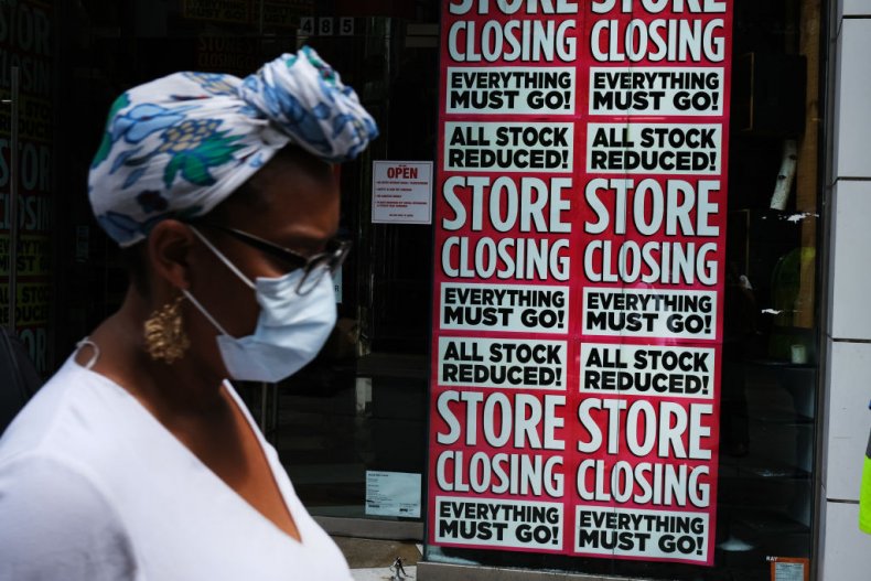 Store Advertises Closing Sale in New York
