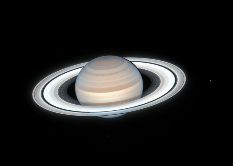 Saturn, Hubble