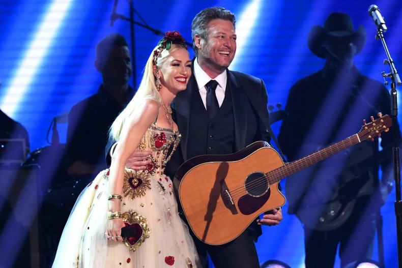Gwen Stefani and Blake Shelton