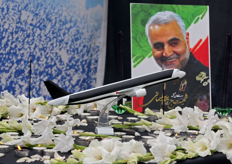 iran, ukraine, flight, qassem, soleimani