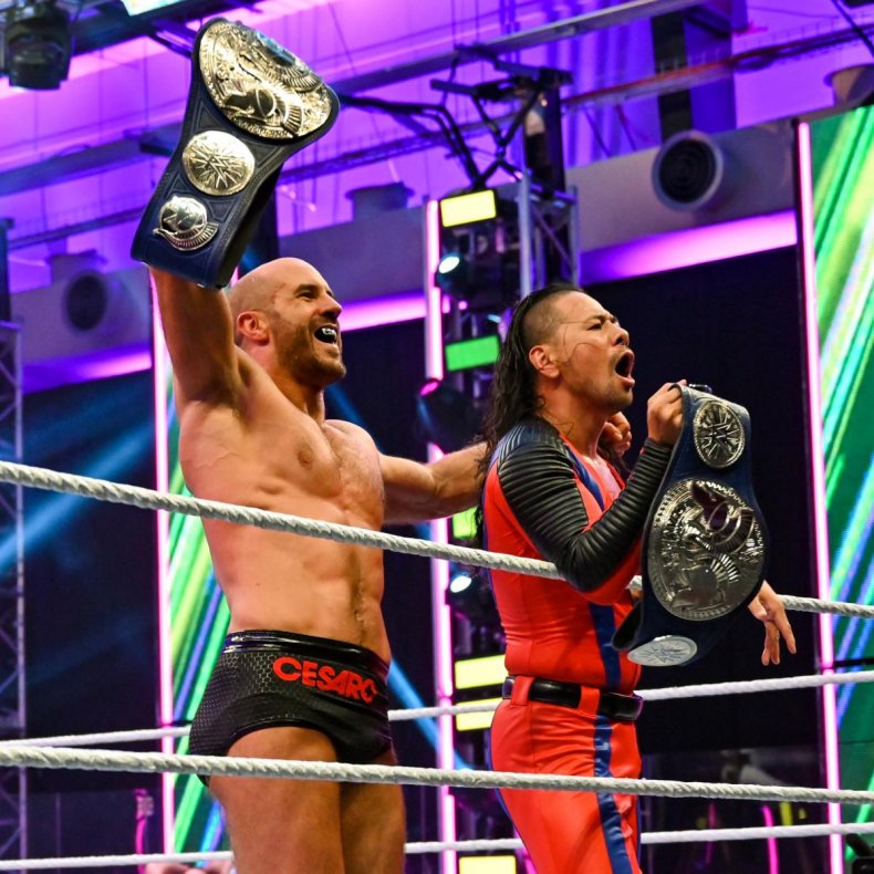 wwe cesaro shinsuke nakamura smackdown tag titles