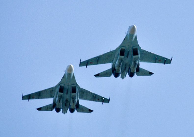 russia, su-27, black, sea, fleet, intercept