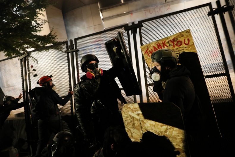 Portland protesters