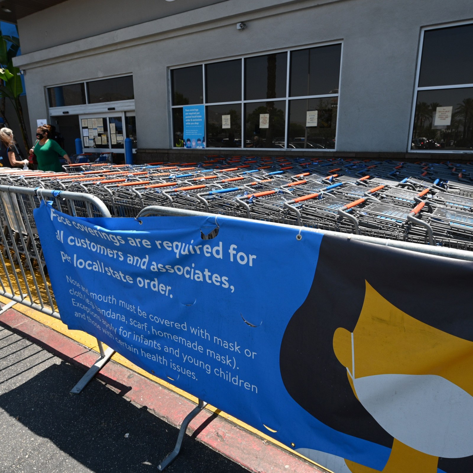 Trump Supporters Banned By Walmart For Wearing Nazi Flag Masks While Shopping