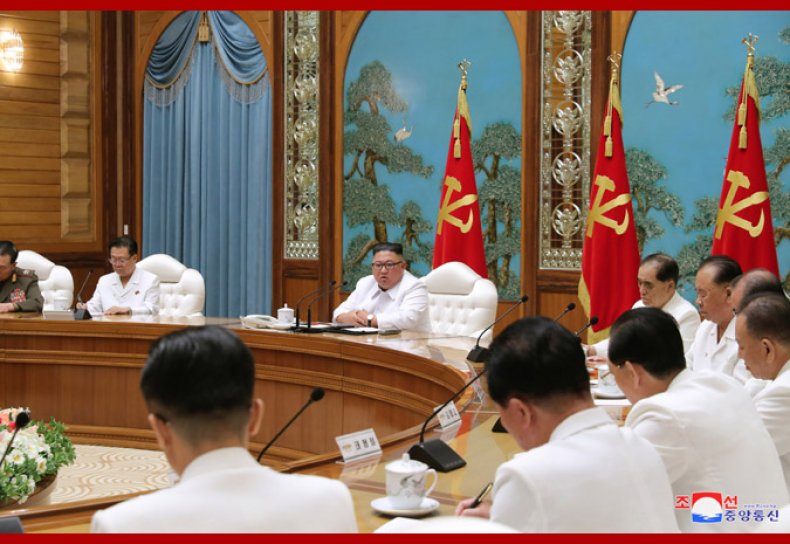 north, korea, kim, jong, un, coronavirus, meeting