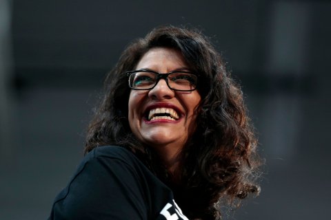 Rashida Tlaib Endorses Sanders