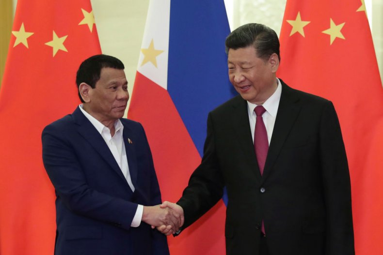 Rodrigo Duterte Meets Xi Jinping