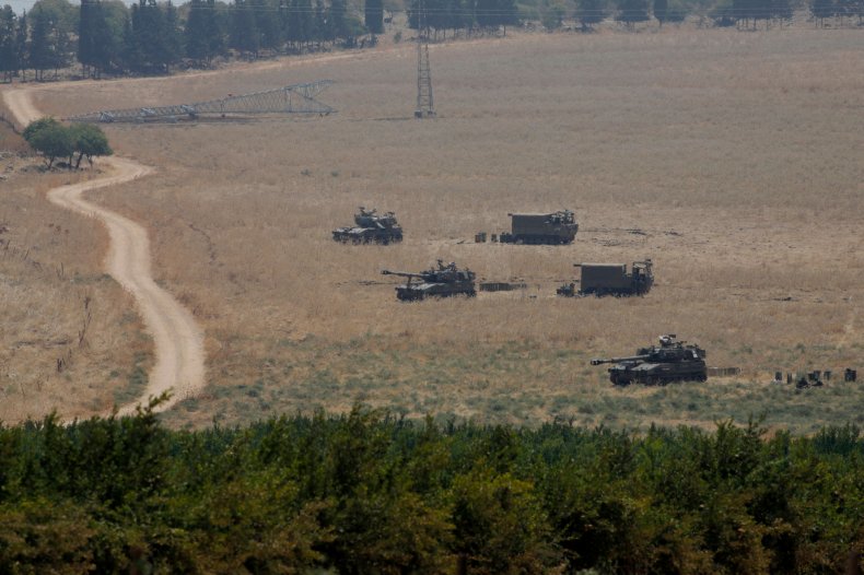 israel, military, border, lebanon