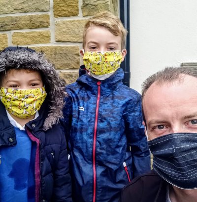 Coronavirus, masks, COVID-19, Pandemic, running