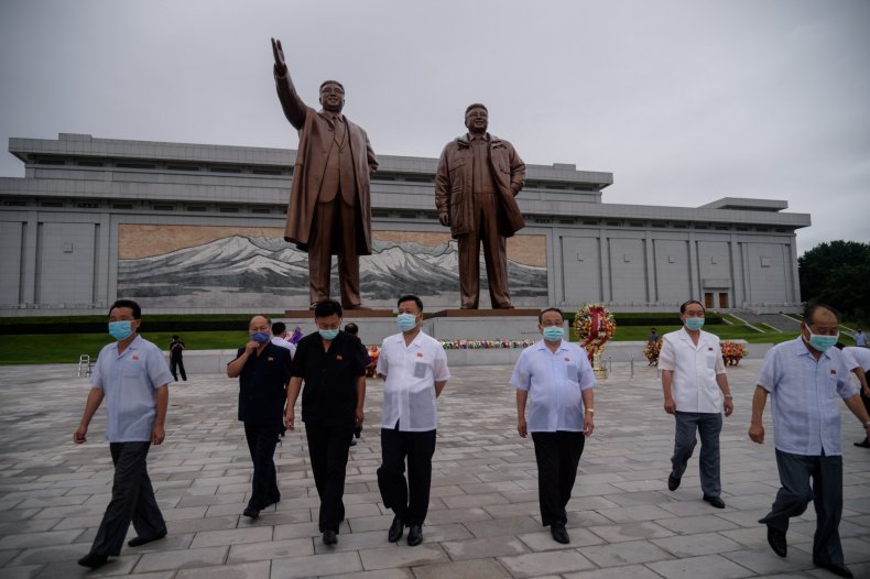 north, korea, fatherland, liberation, war, statues