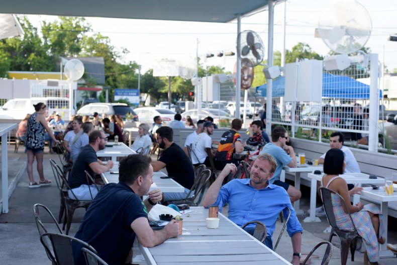 Houston Texas restaurant May 2020