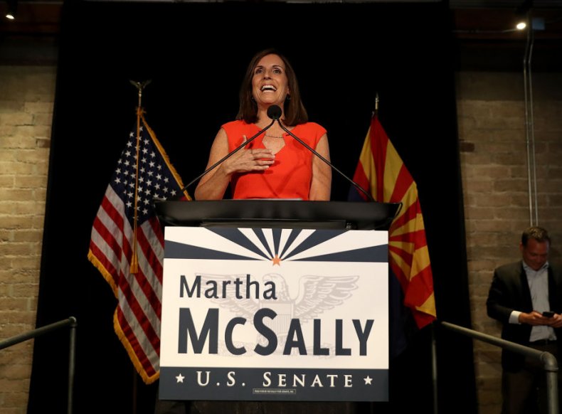 Martha McSally on Election Night 2018
