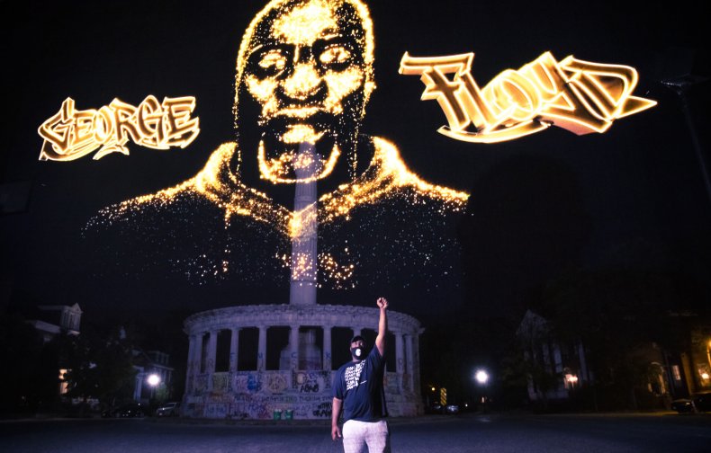 George Floyd Hologram Memorial Project