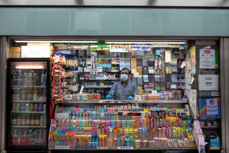 Newsstand in New York City