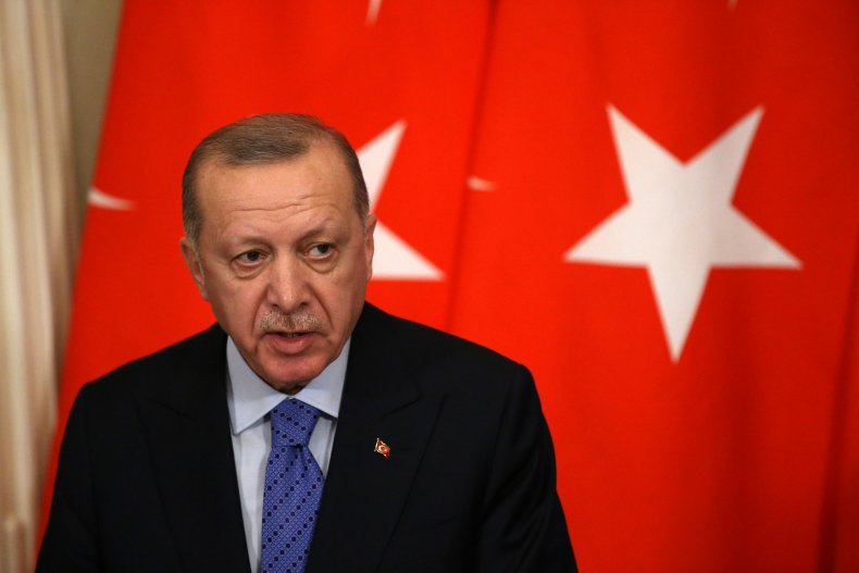 Turkish President Recep Tayyip Erdogan