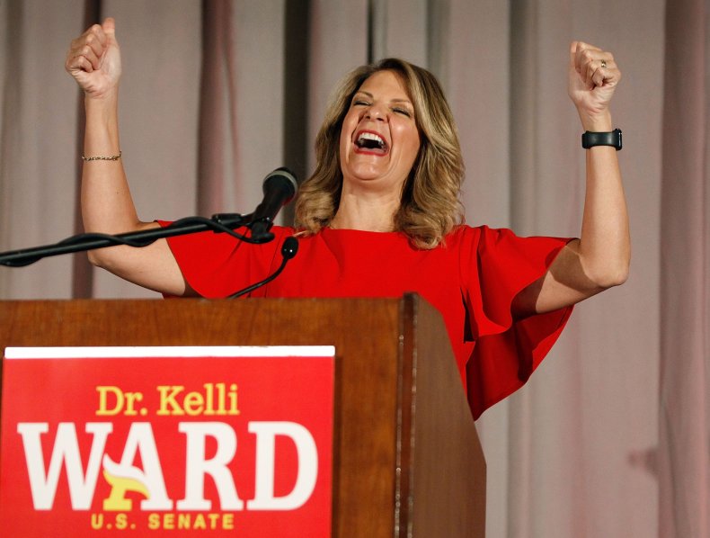 Arizona GOP Republican party chair Kelli Ward