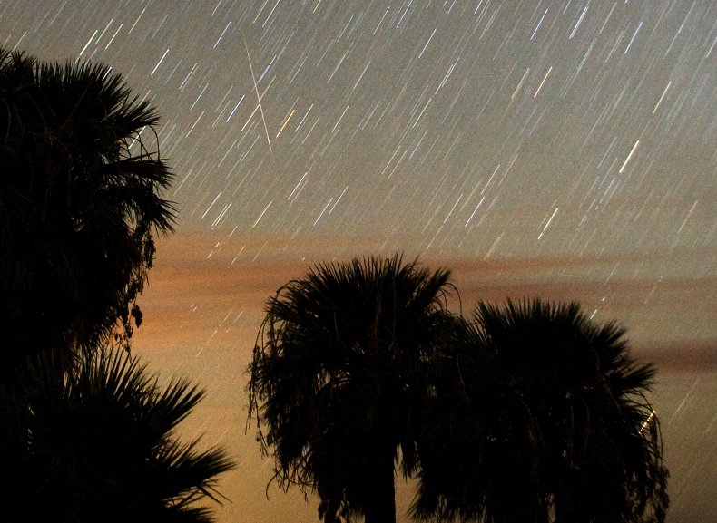Perseid meteor shower