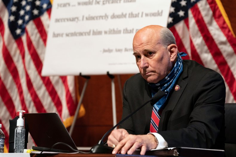 Mask-shunning Louie Gohmert tests positive