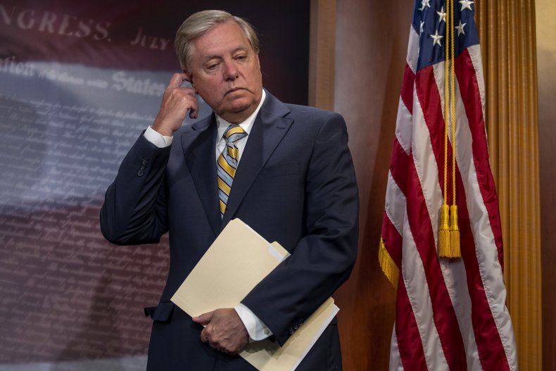 Sen. Lindsey Graham in Washington, D.C.