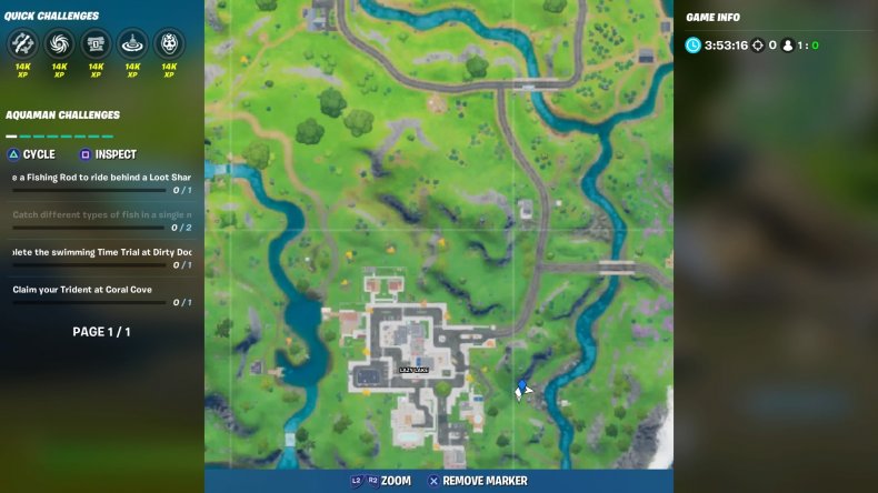 fortnite rapids rest location map week 7 fortnite rapids rest location map week 7