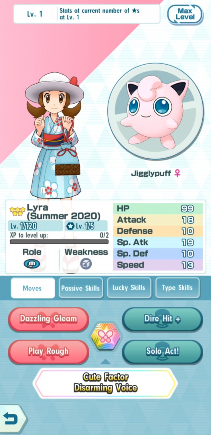 pokemon masters lyra jigglypuff moves