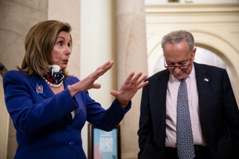 Nancy Pelosi and Chuck Schumer