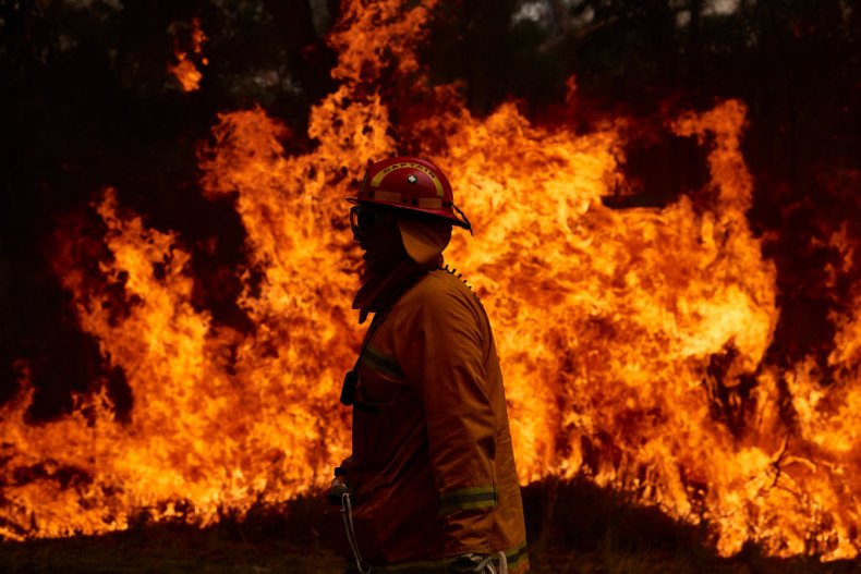Australia firefighter