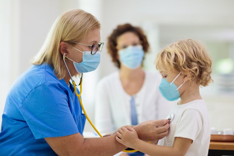 stock photo sick kid